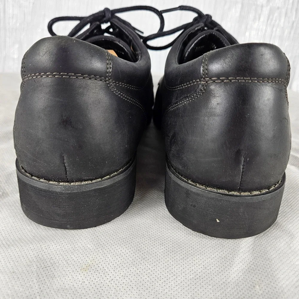 Timberland Mens 13M Smart Comfort Black Leather Oxford Dress Shoes 95534